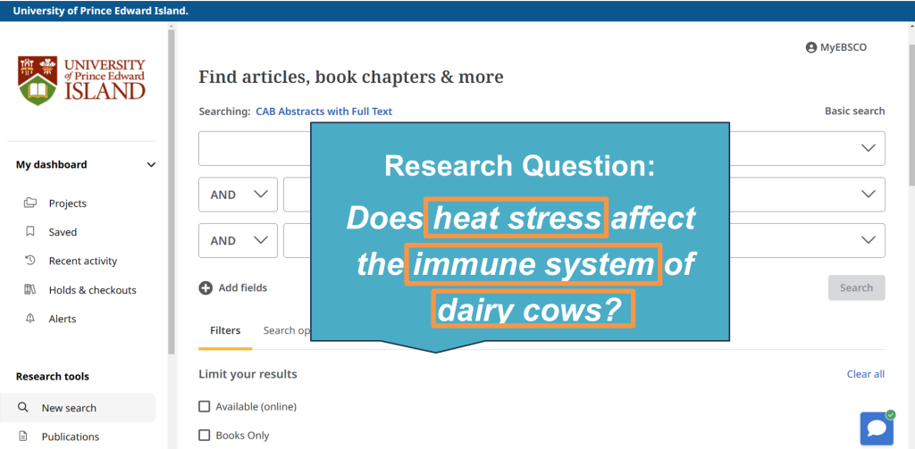 Heat stress, immune system, and dairy cows are highlighted